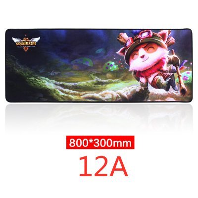 Oversized mouse pad