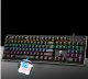 Internet Cafe Metal Backlit Eat Chicken Usb Game Green Axis Membrane Mechanical Keyboard