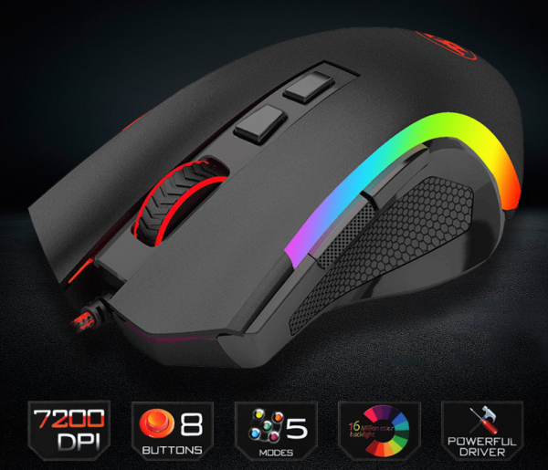 Red Dragon M607 Wired Game Mouse