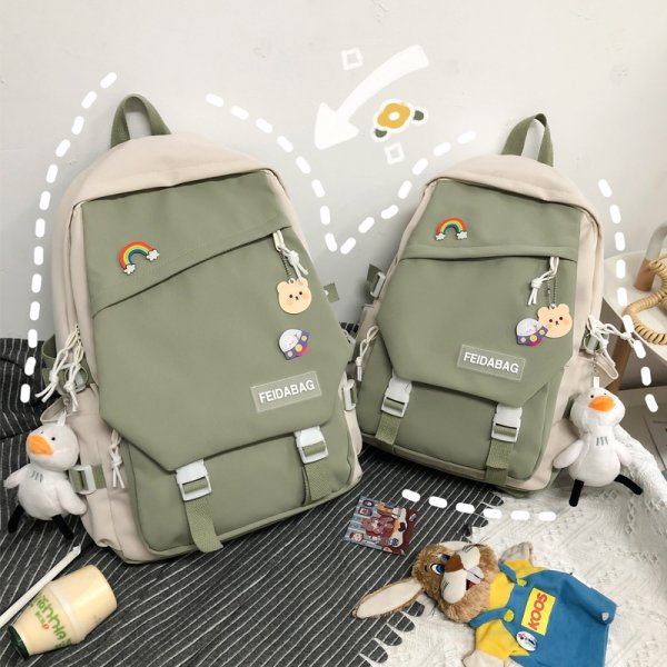 Small Schoolbag Female Ins Korean Version Of High School And Elementary School Students