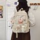 Schoolbag Female Korean Version Of The Trendy Transparent Large-capacity Backpack For Junior High School Students