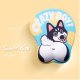 Creative cute simple corgi ass 3D mouse pad